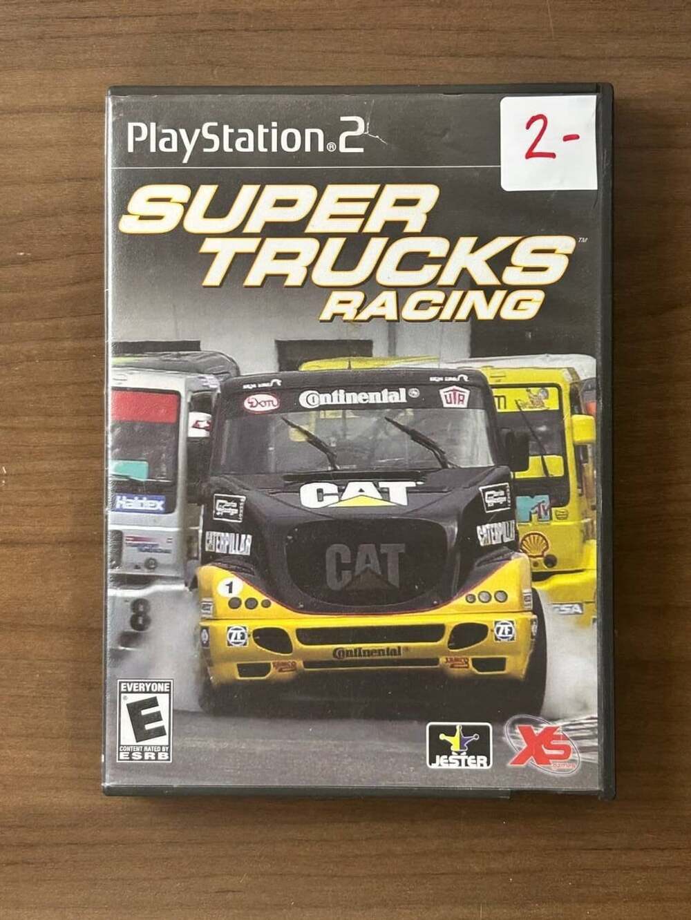 Super Trucks Racing PS2 PlayStation 2 Big Rig Racing Game Used Tested Works
